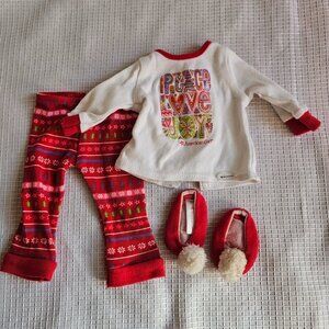 Truly Me PEACE LOVE JOY Holiday PJs - Retired